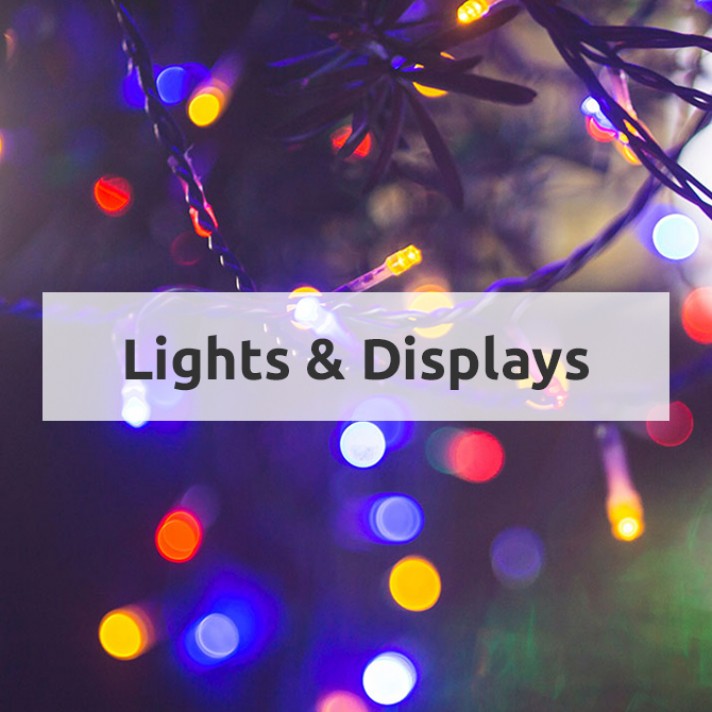 Christmas Lights & Light Displays