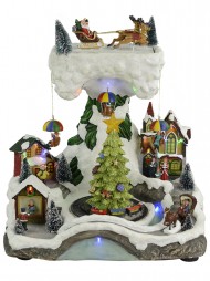 Christmas Village Scenes | Ornaments | The Christmas Warehouse