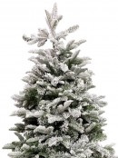 Perisher Snow Moderately Flocked Green Christmas Tree With 764 Tips - 1.8m
