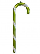 Large Lime Green & White Display Candy Cane - 88cm