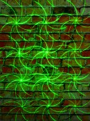 Red Green & Blue Multi Pattern LED Christmas Garden Laser Light | 17m x 15m