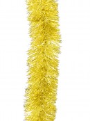 5m Gold Metallic Fir Needle 8ply 10cm Tinsel Garland