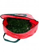 Christmas Wreath & Pine Decorations Storage Bag - Fits Wreath Up To 76cm