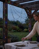 200 Multi Colour LED Solar String Fairy Lights 8 Function | 20m
