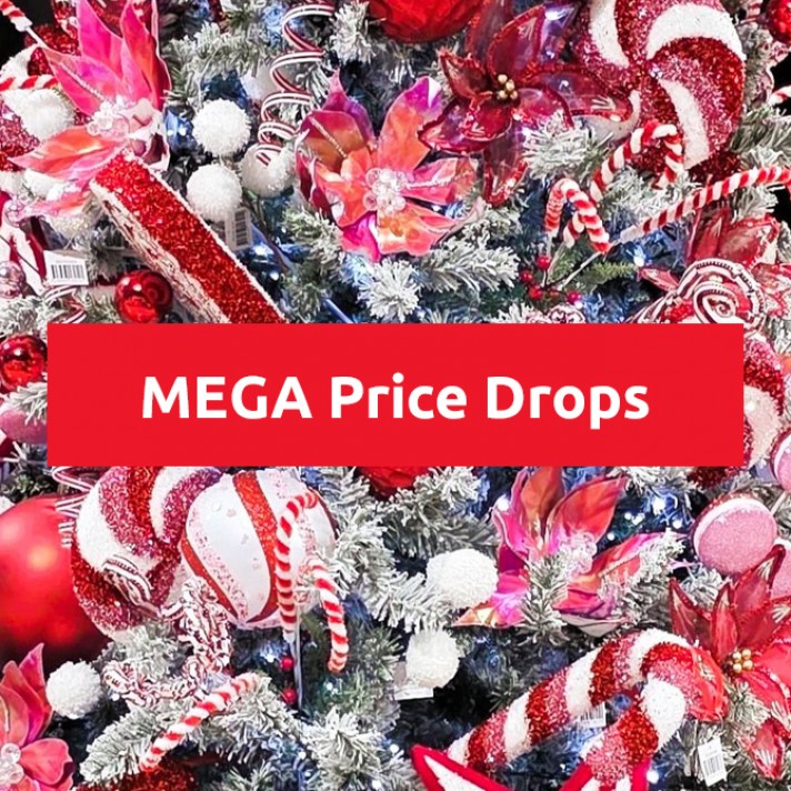 Mega Price Drops - 100 Items Slashed - Save Up to 60%