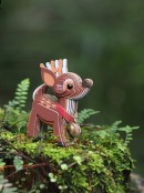 Eugy Cute Little Reindeer 3D Cardboard Model Kit Christmas Puzzle - #54