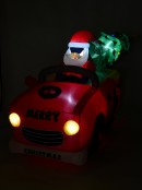 Cool Santa Ute Delivering Tree Illuminated Christmas Inflatable Display - 2.2m