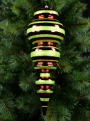 52cm Apple Red & Green Ellipsoid Baubles Icicle Large Display Finial