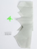 Merry Christmas Gloss White & Shiny Silver Cursive Text Bon Bons - 50 x 30cm