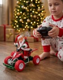 Eztec Radio Control Santa ATV | 1:7 Scale Remote Control Christmas Quad Bike