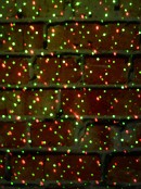 Red & Green Dot Starry Night Pattern Garden Laser Light - 12m X 12m
