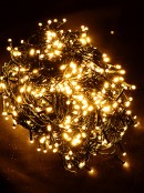 500 Warm White LED 25m String Fairy Light