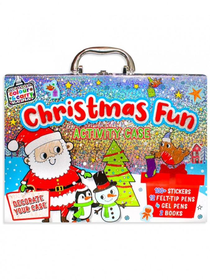 Colour & Carry Christmas Fun Activity Case