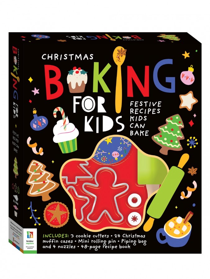 Christmas Baking For Kids Kit - Make Your Own Yummy Festive Treats