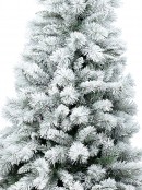 2.3m Yukon Winter Moderately Flocked Tree With 1265 Spruce & Fir Tips