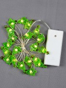 20 Warm White LED Christmas Trees 2m String Fairy Battery Light
