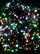 500 Multi Christmas Colour LED 25m String Fairy Light