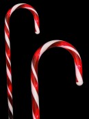 5 Red LED Candy Cane Solar Stake Light - 54cm