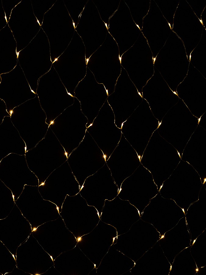 180 Warm White LED 1.8m x 1.8m Net Light