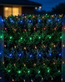 180 Multi Colour LED Net Lights 8 Function With Memory Hold | 1.8m x 1.8m