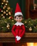Official Elf On The Shelf: A Christmas Tradition | Boy Scout Elf & Book Set