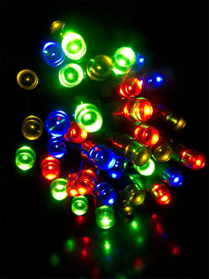 180 Multi Colour LED String Light - 9m