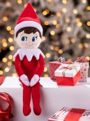 Plushee Pal Huggable Boy Elf On The Shelf Christmas Plush Toy - 81cm