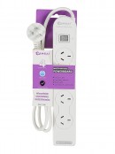 4 Outlet Sansai Powerboard With Overload Protection & Master Switch