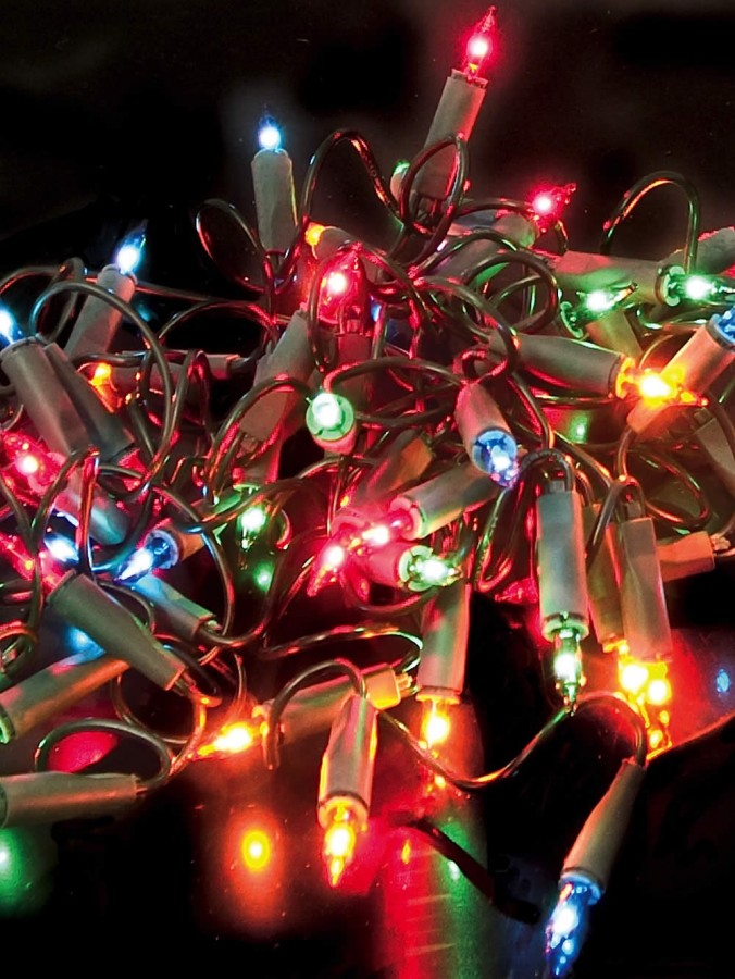 50 Traditional Multi Colour Indoor Fairy String Light - 3m