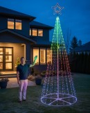 3.6m Outdoor Digital LED Gigantic Conical 3D Christmas Tree With App Control