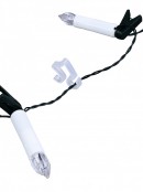 200 Reusable Outdoor Gutter Hooks Christmas Lights Accessory