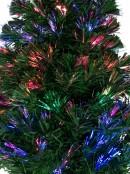 Vibrant LED Multi Colour & Cool White Fibre Optic Tree - 1.2m