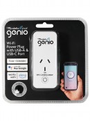 Smart Mirabella Genio Wi-Fi Plug - Single Outlet With 2 USB Ports