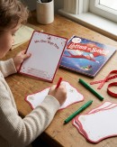 Official Elf On The Shelf: Letters To Santa Kit | 12 Piece Shrinkable Ornament Set