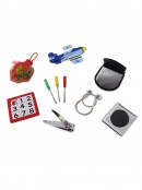 50x Gold & Silver Snowflake On White Christmas Bon Bons (Crackers) | 34cm