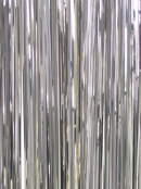 Metallic Silver Christmas Tinsel Lametta Icicles - 300 strands