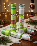 50x Gifts & Baubles Retro Look Christmas Bon Bons (Crackers) | 29cm