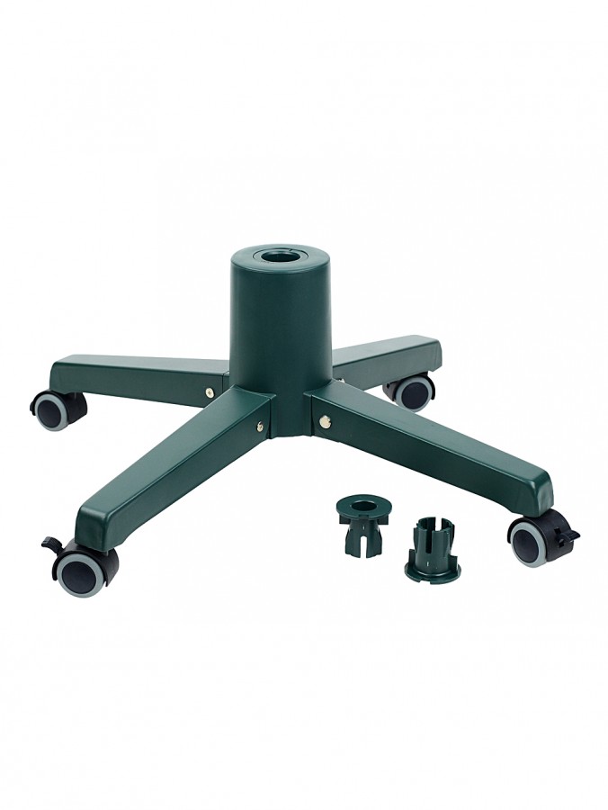 Universal Mobile Artificial Tree Stand On Wheels | Fits 19mm-32mm Poles