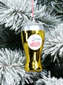 10cm It's The Most Wonderful Time For A BEER! Christmas Tree Ornament