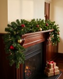 2.7m Balsam Pine Christmas Garland | 240 Tips