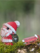 Eugy Cute Little Santa & Sleigh 3D Cardboard Model Kit Christmas Puzzle - #55