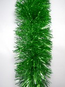 Green Metallic 8ply Tinsel Garland - 15cm x 5.5m
