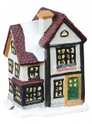 Christmas LED Battery Village Scene With Townsfolk Figurines - 24 Piece Set