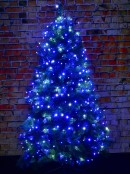 300 Blue & Cool White LED 15m String Fairy Light