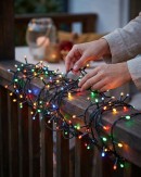 300 Multi Colour LED String Fairy Lights 8 Function With Timer | 15m