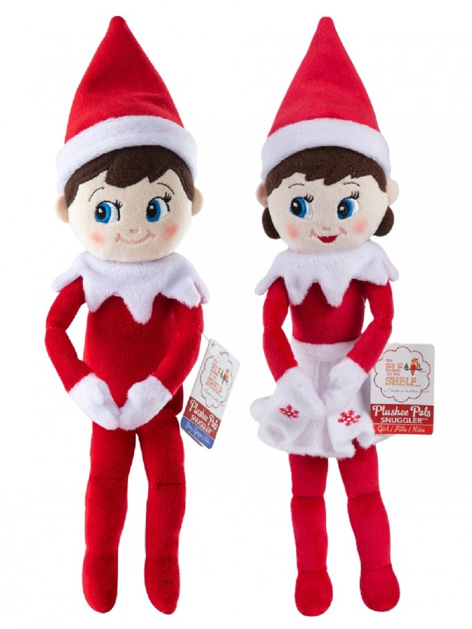 Assorted Blue Eyed Snuggler Boy Or Girl Elf On The Shelf Plushee Pals