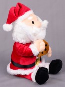 Cookie Eating Santa Musical Animation - 31cm