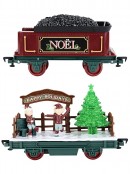36 Piece Christmas Express Large Scale Train Set With Real Smoke