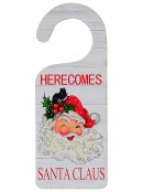 Assorted Santa Claus & Motto Theme Print Bedroom Door Hangers