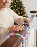 30m Outdoor Multi Colour LED Tube Rope Light With 8 Function Controller